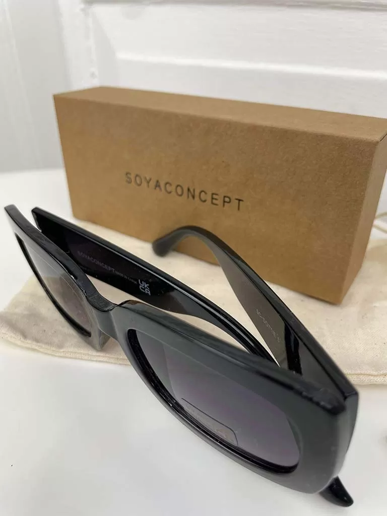 Soya Concept Rectangular Sunglasses - Black