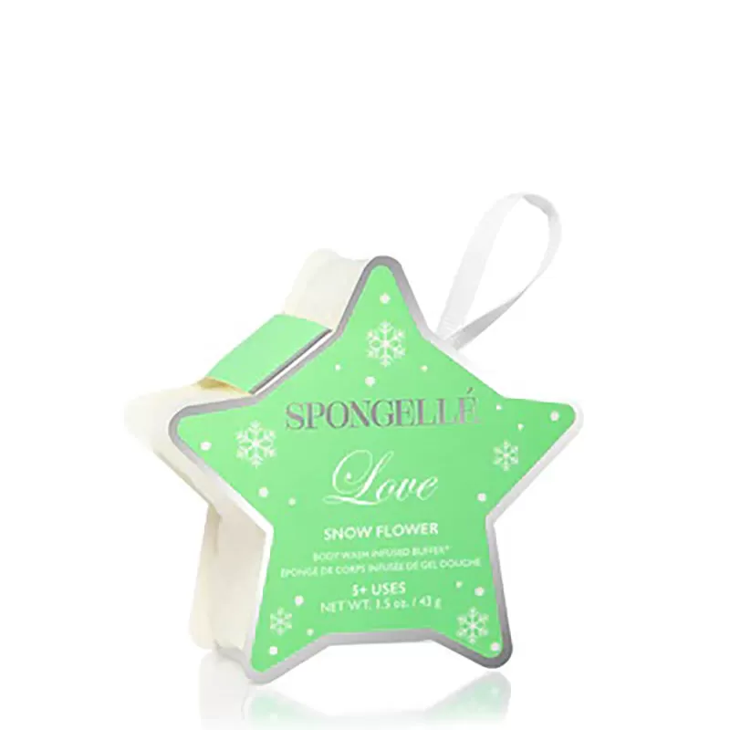 SPONGELLE | Holiday Star Ornament - Love