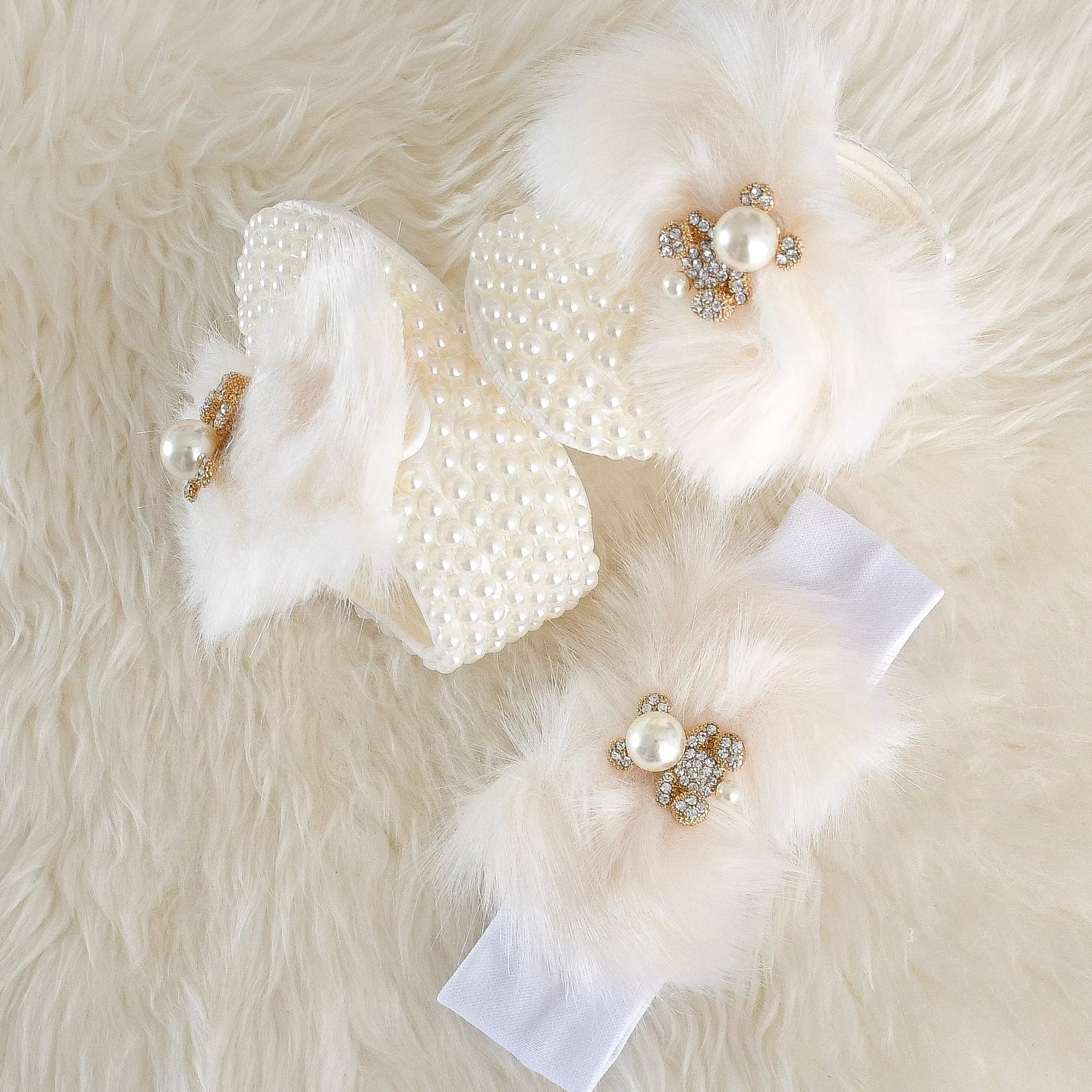 Swarovski Bear Baby Shoes Gift Set