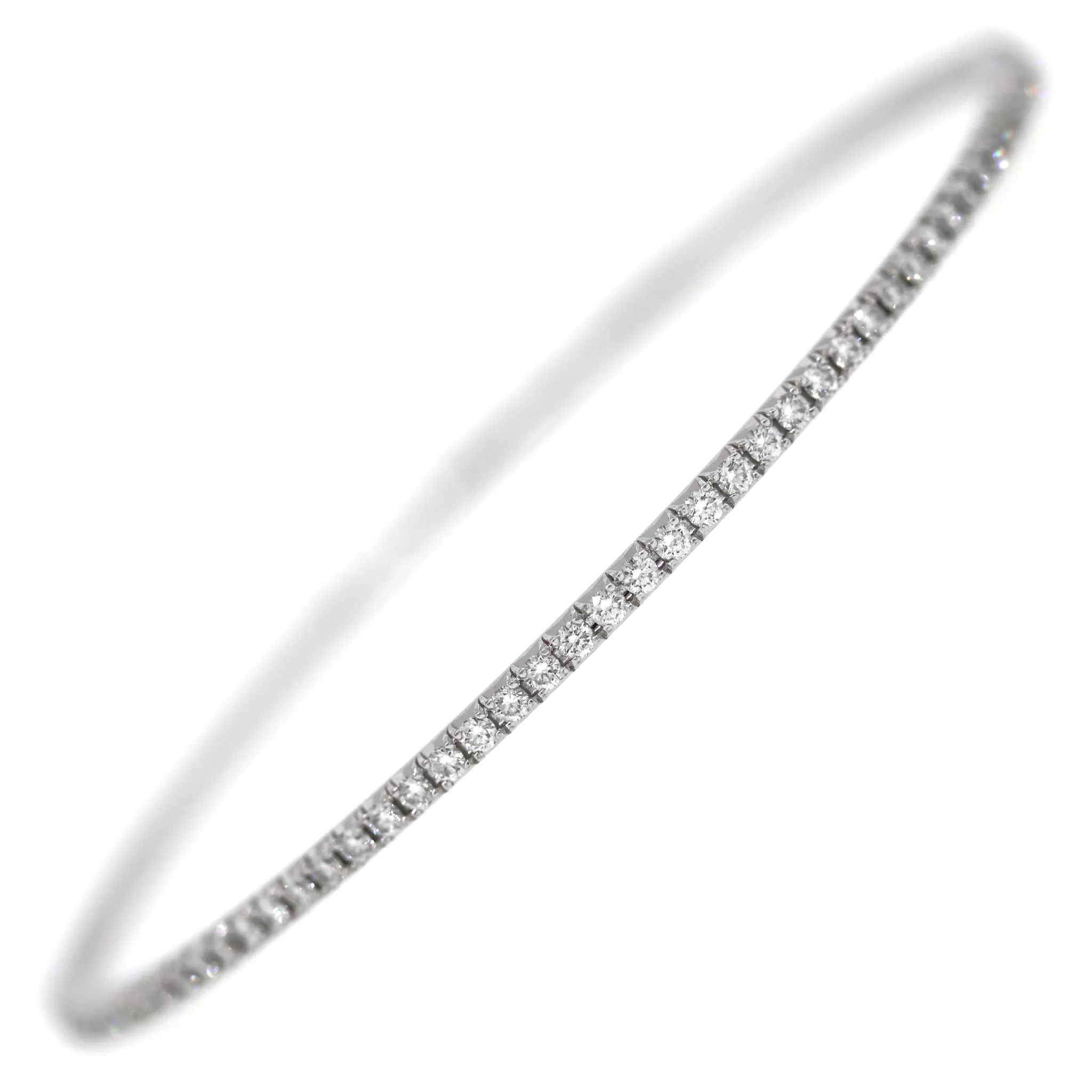 Tiffany & Co. Diamond Bangle in 18k Gold