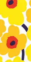 UNIKKO Yellow Guest Towels