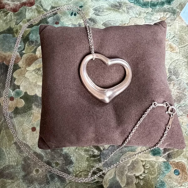 Vintage Tiffany & Co. Elsa Peretti Heart Necklace