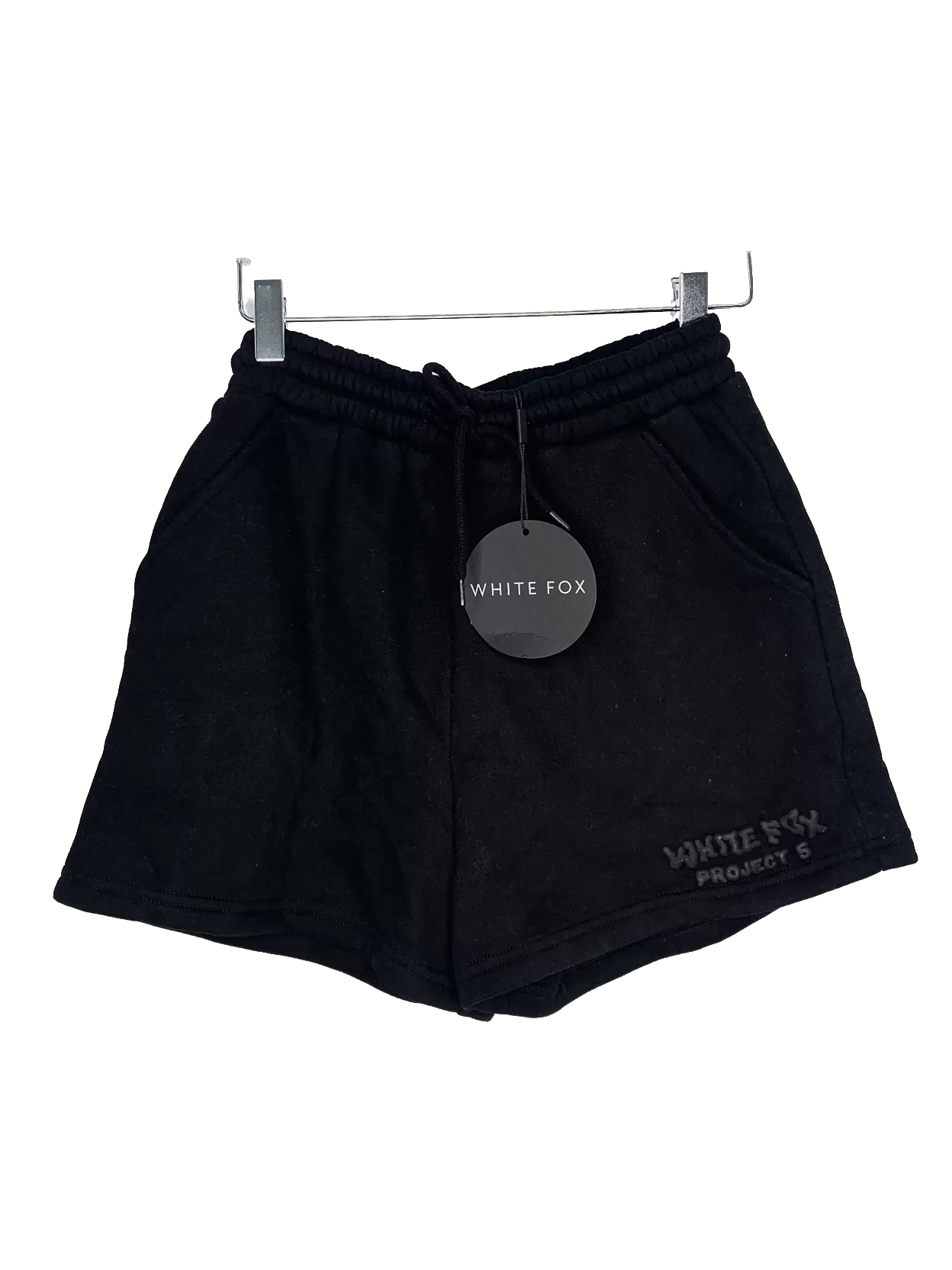 White Fox Black Project 5 Lounge Shorts Ink UK XS