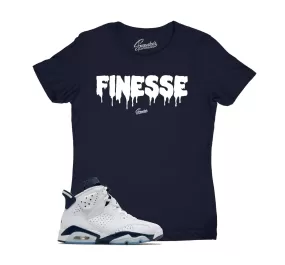 Womens Midnight Navy 6 Shirt - Finesse - Navy