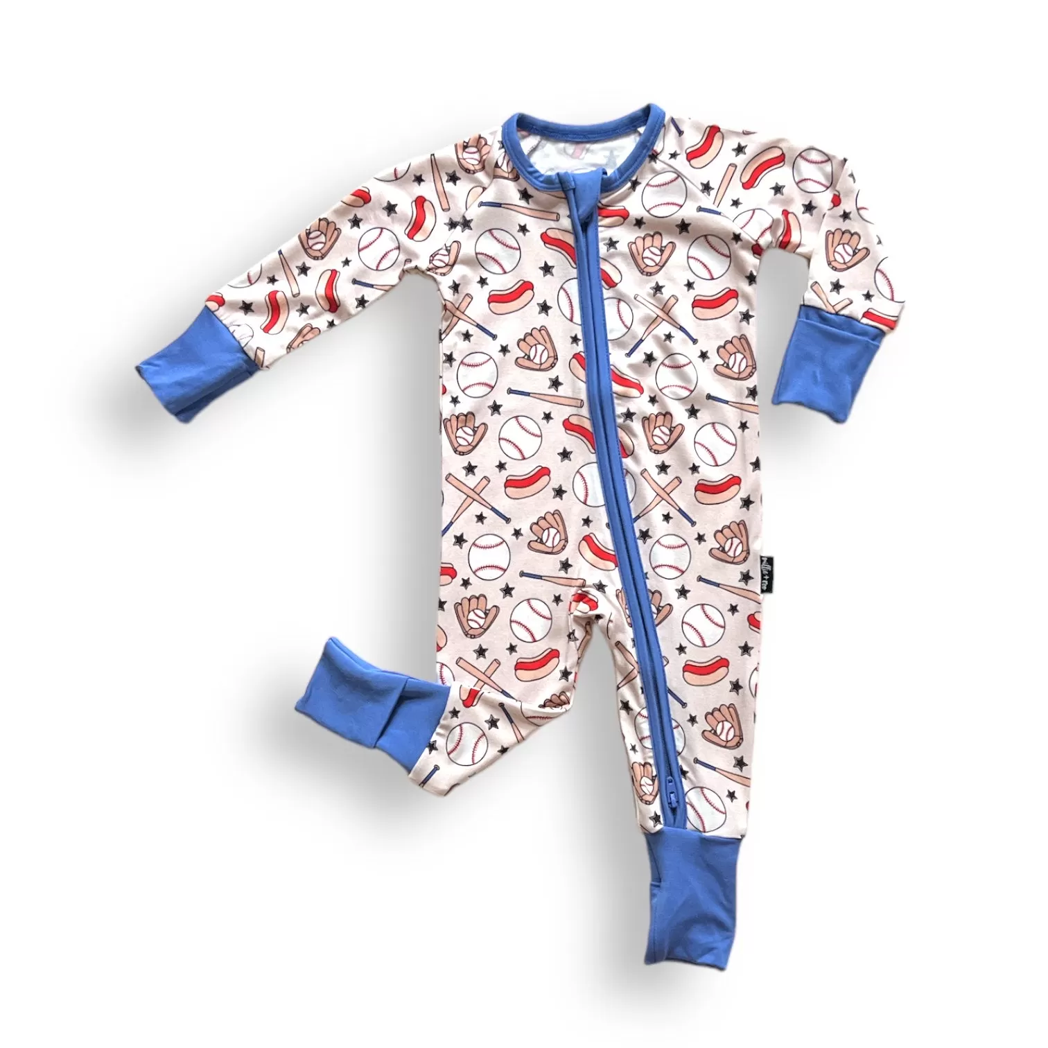 ZIP ROMPER - Ball Park